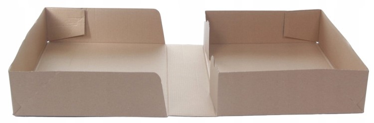 Pudełka Fasonowe Kartonowe 290 x 240 x 76 mm | 10 szt. | Brązowe - Kartony wysyłkowe do paczkomatu