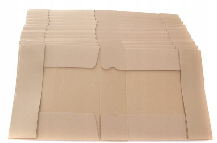 Pudełka Fasonowe Kartonowe 290 x 240 x 76 mm | 10 szt. | Brązowe - Kartony wysyłkowe do paczkomatu