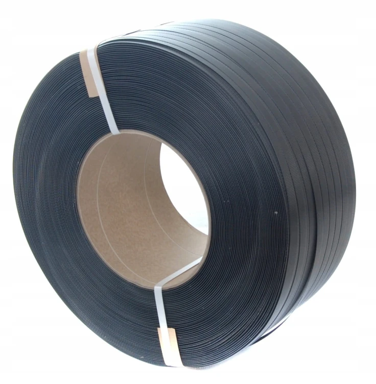 Taśma PP Spinająca 16 mm x 0,60 mm x 1800 m | Czarna | Taśma polipropylenowa do bandowania palet