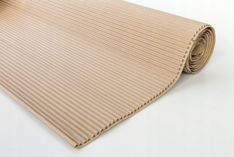 TEKTURA Falista 100 cm x 100 mb | 190 g/m² | 2-Warstwowa | EKO Recyklingowalna - Tektura 2W mocna do pakowania | Sz. 100 cm x Dł. 100 mb